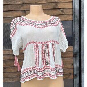 Christophe Sauvat Diego embroidered top, large